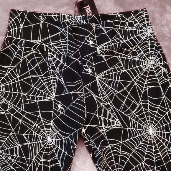 DOLLSKILL TRICKZ N TREATZ XXL TOTAL SPINISTER FLARED PANTS - Picture 7 of 13